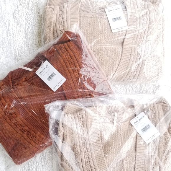 💥LAST ONE💥NWT FREE PEOPLE KNIT CARDIGAN - Picture 9 of 9